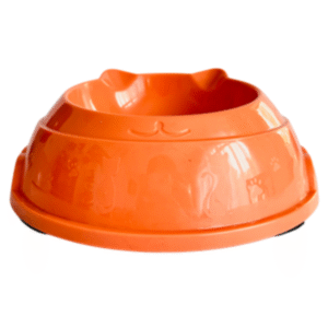 Plato con forma de gatito, resistente y fácil de limpiar. Ideal para alimento seco o húmedo, con base estable y diseño divertido que hace la comida más adorable para tu gato.