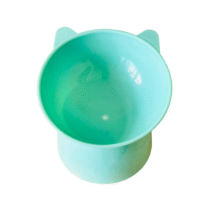 Plato pedestal con forma de gato, ideal para mejorar la postura y digestión de tu michi. Diseño elevado, adorable y funcional, apto para alimento seco o húmedo. Fácil de limpiar y perfecto para gatos de todas las edades.