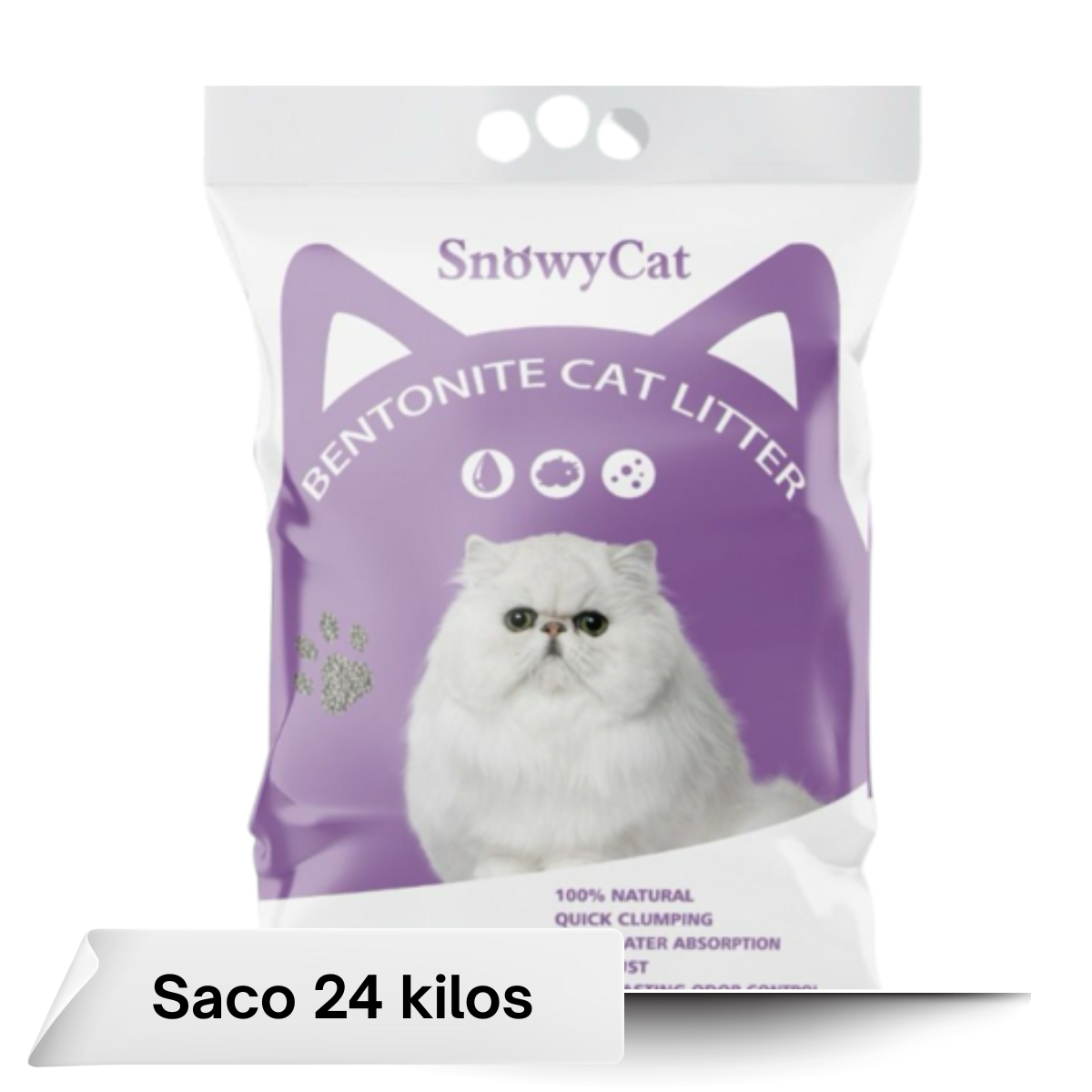 Arena premium para gatos: aglutinante, sin polvo, con aroma a lavanda. Máxima absorción y cuidado para sus patitas.