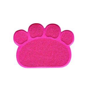 Alfombra para arenero que recoge la arena fuera del arenero, fácil de limpiar y antideslizante para mantener el área limpia.